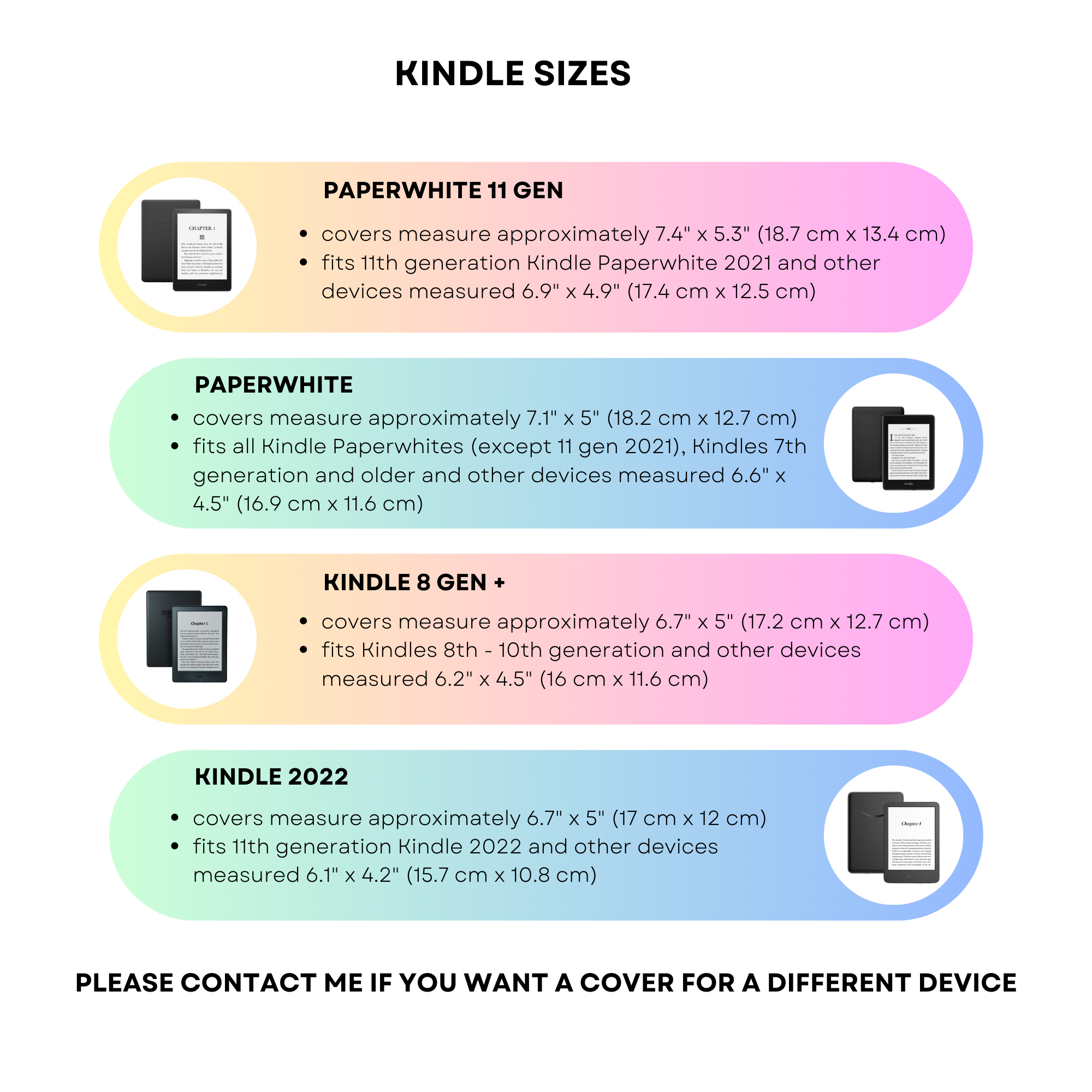 Floral Moon Kindle Cover Felt Kindle Paperwhite Case