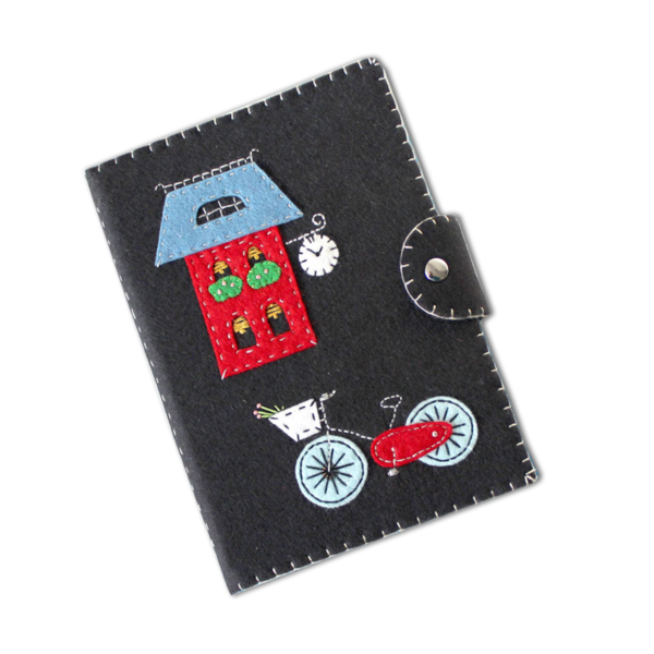 house bicycle red kindle cover